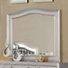Ariston Mirror White, Silver, & Black - California Furniture (Coachella, CA)