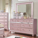 Ariston Rose Gold Dresser - California Furniture (Coachella, CA)