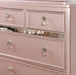 Ariston Rose Gold Chest - California Furniture (Coachella, CA)