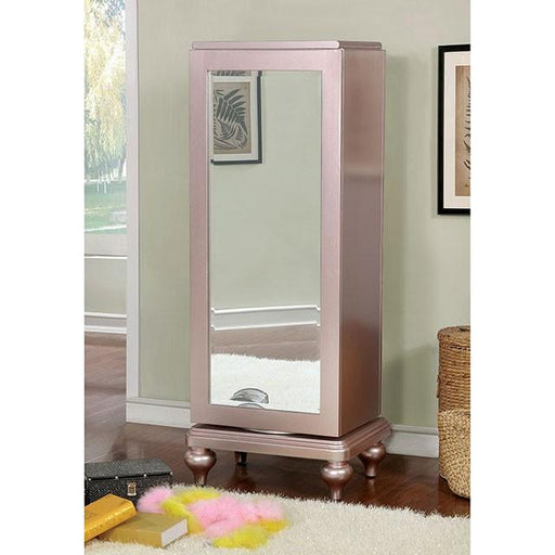 Ariston Rose Gold Swivel Chest - California Furniture (Coachella, CA)