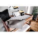 Arlette Twin/Twin Bunk Bed Brown, Black, Gray, & White - California Furniture (Coachella, CA)