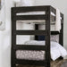 Arlette Twin/Twin Bunk Bed Brown, Black, Gray, & White - California Furniture (Coachella, CA)