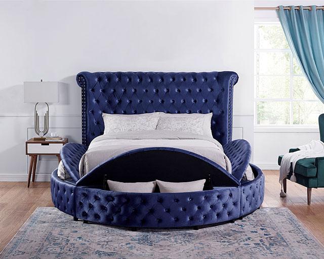 Delilah Cal.King & E.King Bed - California Furniture (Coachella, CA)