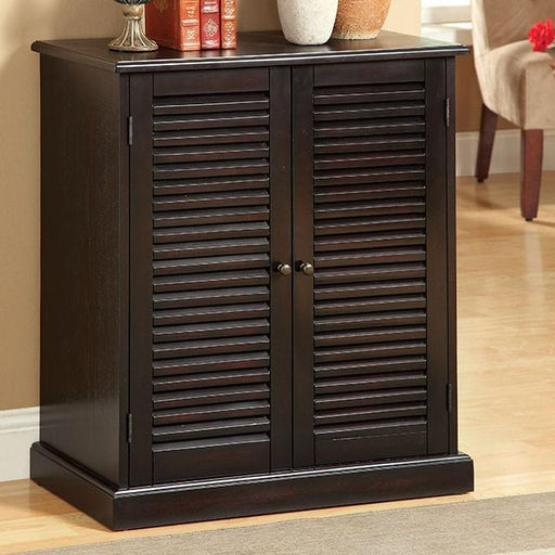 Della Espresso Shoe Cabinet - California Furniture (Coachella, CA)