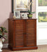 Della Oak Shoe Cabinet - California Furniture (Coachella, CA)