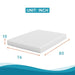 Artemisia 10" Memory Foam Mattress White - California Furniture (Coachella, CA)