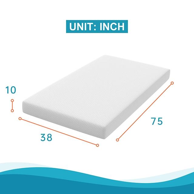 Artemisia 10" E.King, Full, Twin, & Queen Memory Foam Mattress - California Furniture (Coachella, CA)