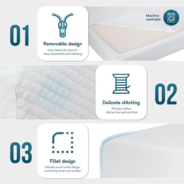 Artemisia 6" Full Memory Foam Mattress - California Furniture (Coachella, CA)