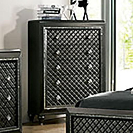 Demetria Metallic Gray Chest - California Furniture (Coachella, CA)