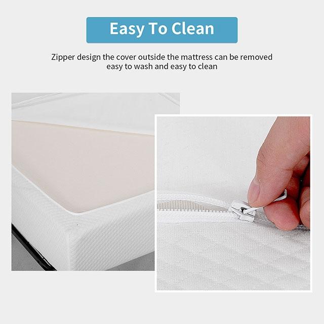Artemisia 8" Memory Foam Mattress White - California Furniture (Coachella, CA)