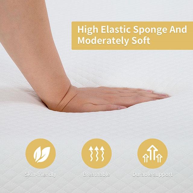 Artemisia 8" Memory Foam Mattress White - California Furniture (Coachella, CA)