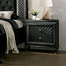 Demetria Metallic Gray Night Stand - California Furniture (Coachella, CA)