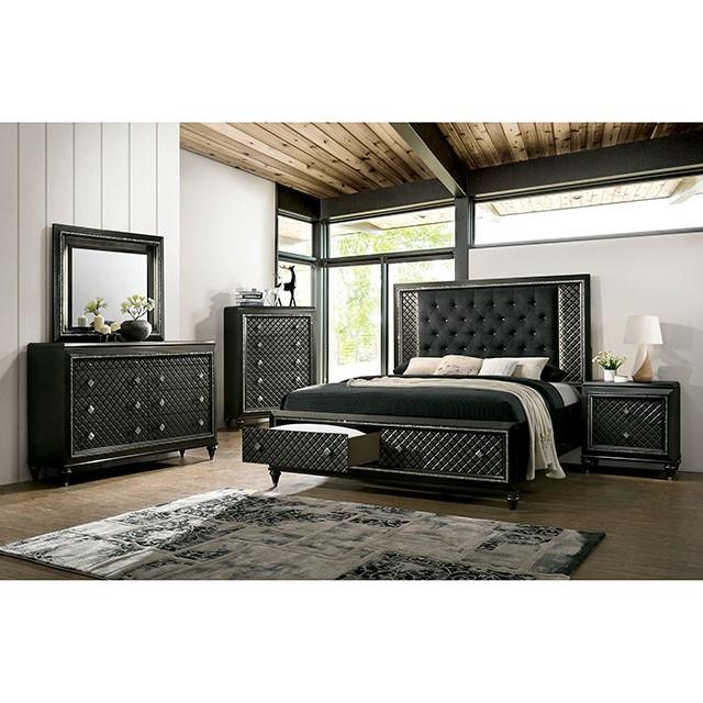 Demetria Metallic Gray Mirror - California Furniture (Coachella, CA)
