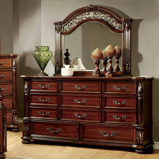 ARTHUR Brown Cherry Dresser - California Furniture (Coachella, CA)