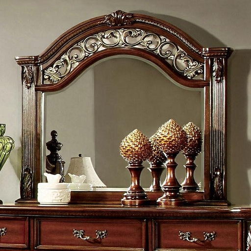 ARTHUR Brown Cherry Mirror - California Furniture (Coachella, CA)