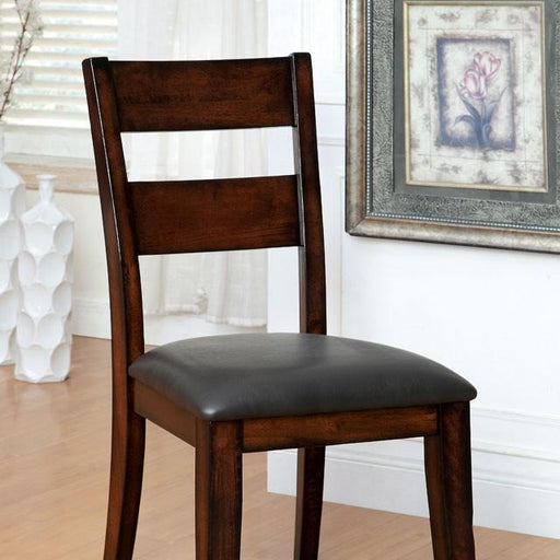 DICKINSON I Dark Cherry Side Chair (2/CTN) - California Furniture (Coachella, CA)