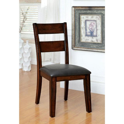 DICKINSON I Dark Cherry Side Chair (2/CTN) - California Furniture (Coachella, CA)