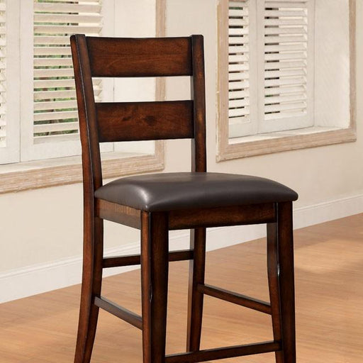DICKINSON II Dark Cherry Counter Ht. Chair (2/CTN) - California Furniture (Coachella, CA)
