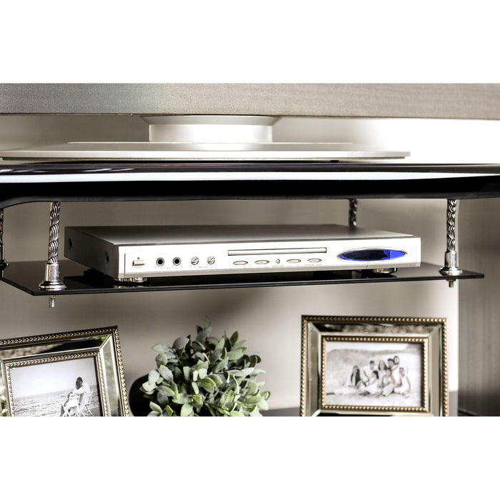 Dietrich Black 60" TV Console - California Furniture (Coachella, CA)