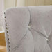 DIOCLES Silver/Light Gray Side Chair (2/CTN) - California Furniture (Coachella, CA)