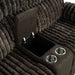 Dionysus Manual Reclining Loveseat Brown - California Furniture (Coachella, CA)