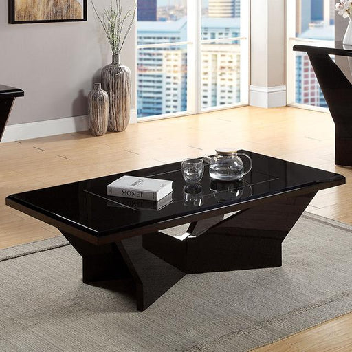 DUBENDORF Coffee Table, Black - California Furniture (Coachella, CA)
