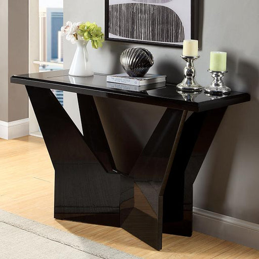 DUBENDORF Sofa Table, Black - California Furniture (Coachella, CA)