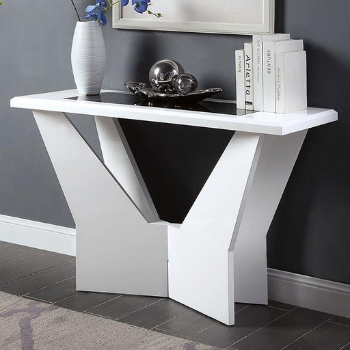 DUBENDORF Sofa Table, White - California Furniture (Coachella, CA)