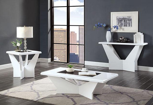 DUBENDORF Sofa Table, White - California Furniture (Coachella, CA)