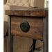 Dundalk Dark Oak Side Table - California Furniture (Coachella, CA)