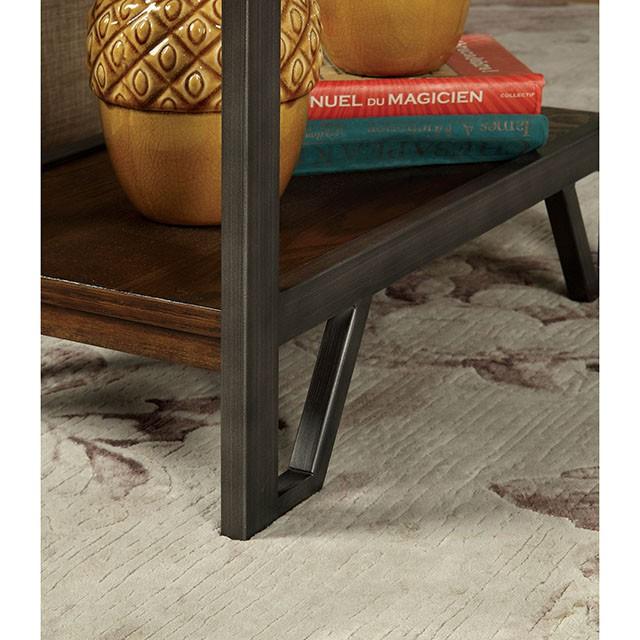 Dundalk Dark Oak Side Table - California Furniture (Coachella, CA)