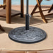 Duro Round Umbrella Base - California Furniture (Coachella, CA)