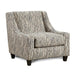 EASTLEIGH Accent Chair, Striped - California Furniture (Coachella, CA)