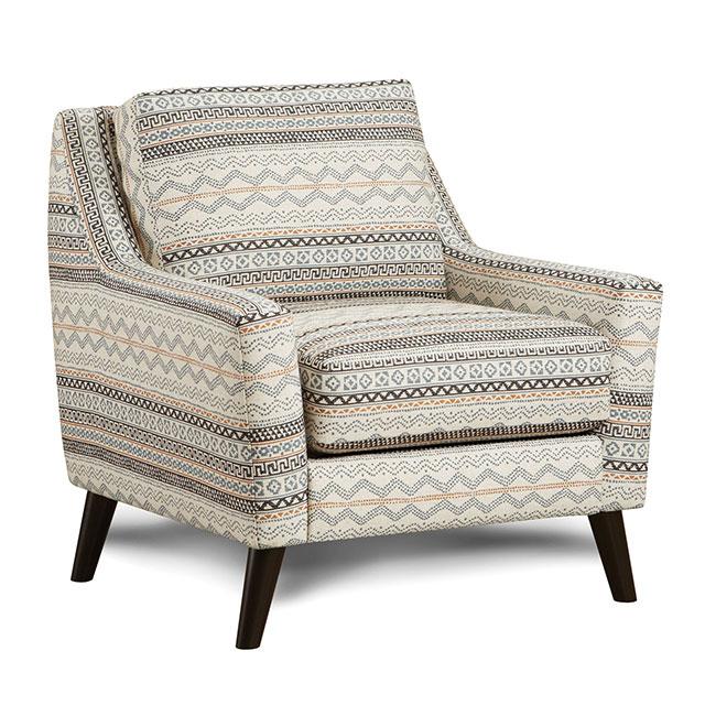 EASTLEIGH Accent Chair, Tribal - California Furniture (Coachella, CA)