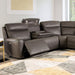 EDMONDUS Power Sectional, Dark Gray - California Furniture (Coachella, CA)