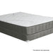 EDREA White/Gray 10" Tight Top Pocket Coil, Queen - California Furniture (Coachella, CA)