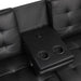 Eidsberg Futon Sofa Bed Orange, Grey, Brown, & Black - California Furniture (Coachella, CA)