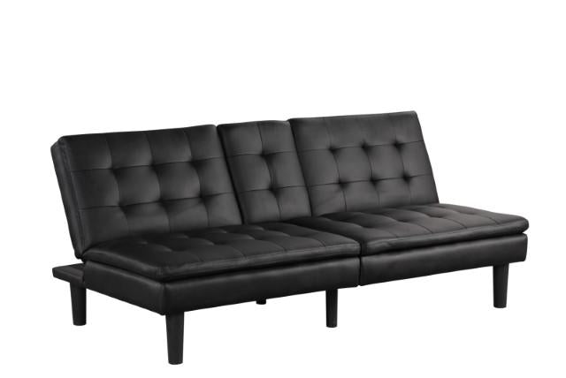 Eidsberg Futon Sofa Bed Orange, Grey, Brown, & Black - California Furniture (Coachella, CA)