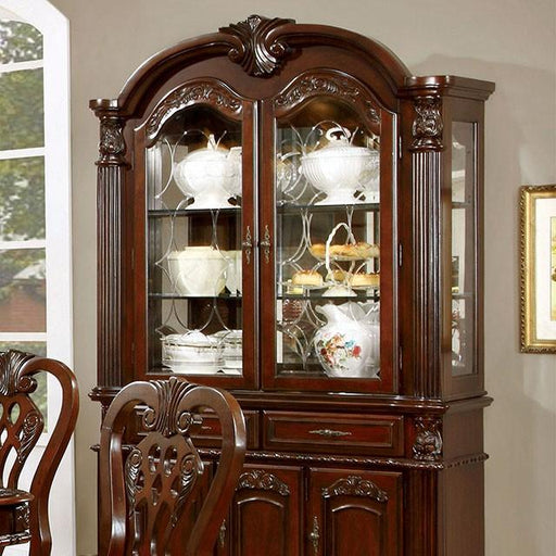 ELANA Brown Cherry Hutch & Buffet, Cherry - California Furniture (Coachella, CA)