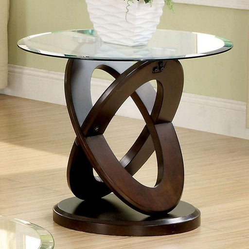 Atwood II Dark Walnut End Table - California Furniture (Coachella, CA)