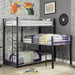 Aubrey Sand Black Twin Triple Decker Bed - California Furniture (Coachella, CA)