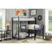 Aubrey Sand Black Twin Triple Decker Bed - California Furniture (Coachella, CA)