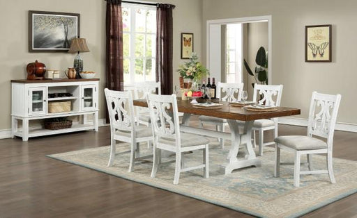Auletta Transitional Dining Table Round & Squre - California Furniture (Coachella, CA)