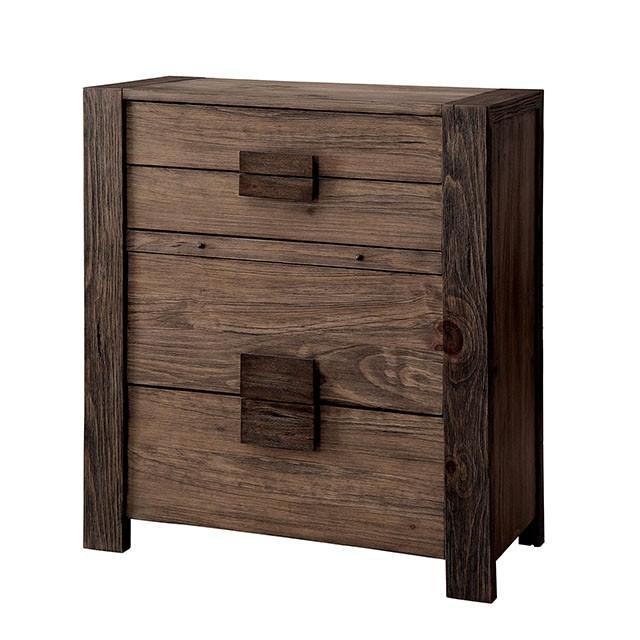 AVEIRO Rustic Natural Tone Chest - California Furniture (Coachella, CA)