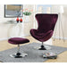 Eloise Purple Accent Chair w/ Ottoman - California Furniture (Coachella, CA)
