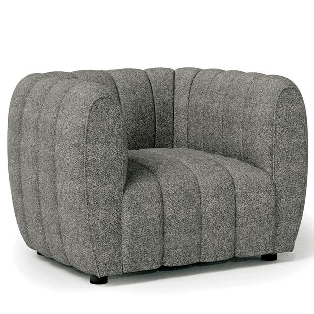 AVERSA Chair, Black, Gray, & White - California Furniture (Coachella, CA)