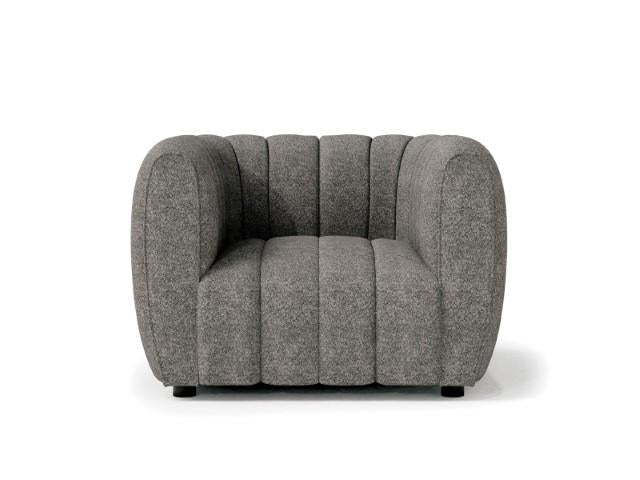 AVERSA Chair, Black, Gray, & White - California Furniture (Coachella, CA)