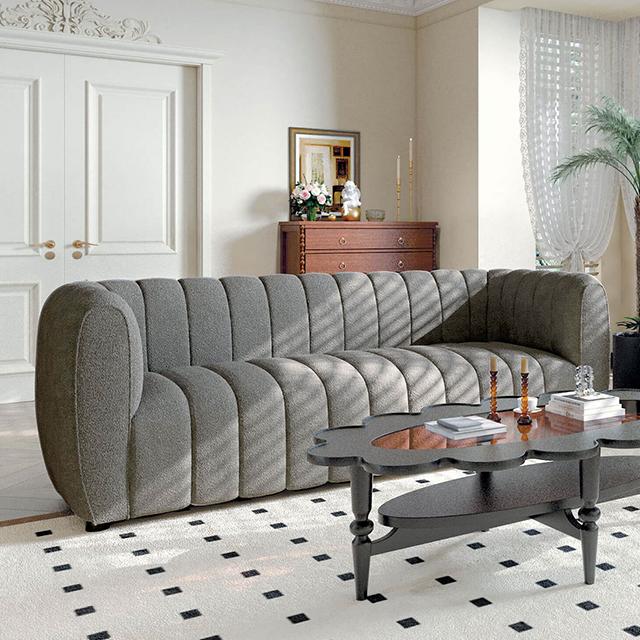 AVERSA Sofa, Black, Gray, & White - California Furniture (Coachella, CA)