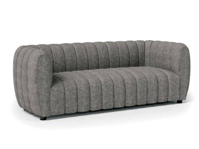 AVERSA Sofa, Black, Gray, & White - California Furniture (Coachella, CA)