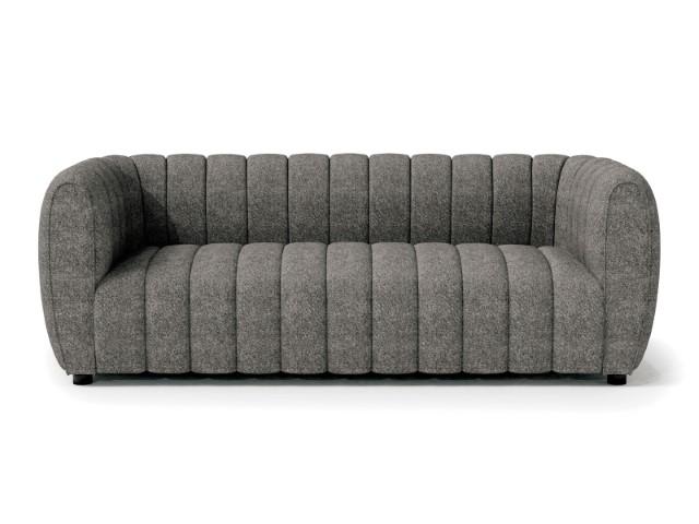 AVERSA Sofa, Black, Gray, & White - California Furniture (Coachella, CA)